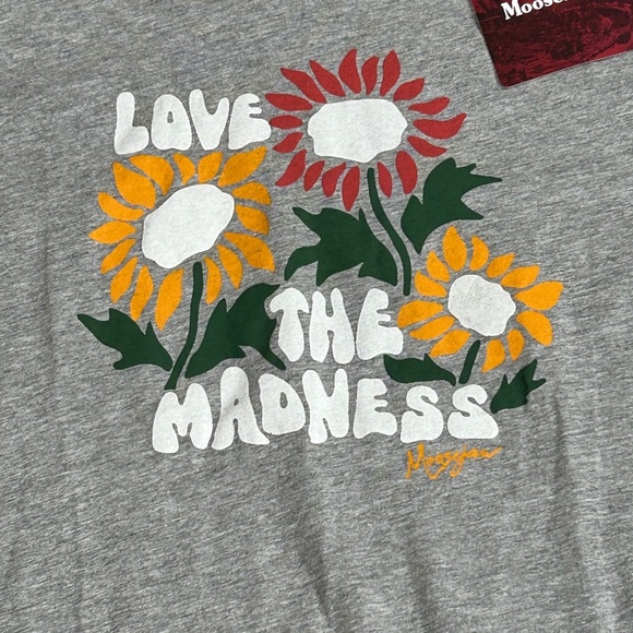 NWT Moosejaw Women's Sunflower Gray T-shirt Sz XXL - Picture 3 of 10